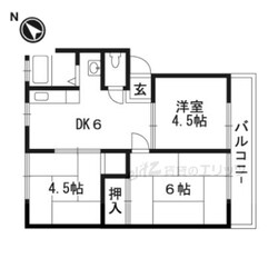 南春日丘日野山荘の物件間取画像